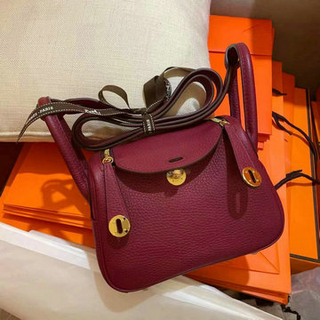 エルメス HERMES 063-HLD19TCJZH　2021年最新入荷 ミニ リンディ 斜め掛け ショルダーバッグ クロスボディバッグ スクエアバッグ TCレザー