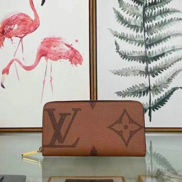 ルイヴィトン LOUISVUITTON JS-M69353　2021年最新作 ジッピーウォレット ファスナー長財布 ロングウォレット カードポケット 小銭入れ 札入れ モノグラムジャイアントキャンバス