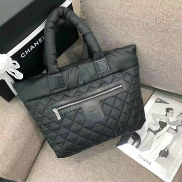 商品名称：シャネル CHANEL CC-CH46957 2019年最新入荷 ショッピングバッグ ダウン トートバッグ 黒