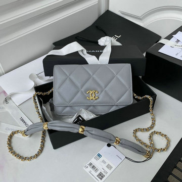 商品名称：シャネル CHANEL JS-CH2236QH　2021年最新入荷 WOC チェーンウォレット 斜め掛け ショルダーバッグ クロスボディクバッグ クラッチ フラップバッグ ラムスキン