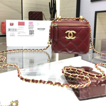 商品名称：シャネル CHANEL JS-CH2292JH　2021年最新入荷 スモール ヴァニティー ケース トップハンドルバッグ 斜め掛け ショルダーバッグ 化粧かばん クロスボディバッグ