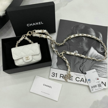 シャネル CHANEL JS-CH2305QJBS　2021年最新入荷 チェーンウォレット ウェストバッグ クロスボディバッグ レディースかばん キャビアスキン