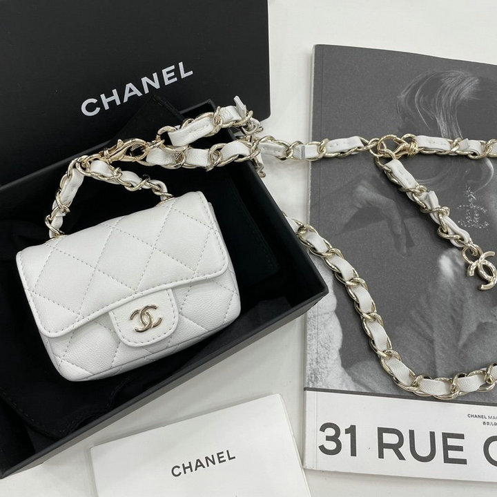 シャネル CHANEL JS-CH2305YJBS　2021年最新入荷 チェーンウォレット ウェストバッグ クロスボディバッグ レディースかばん ラムスキン