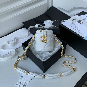 シャネル CHANEL JS-CH2330BS　2021年最新入荷 ミニバゲットバッグ ドローストリングバッグ 斜め掛け ショルダーバッグ クロスボディバッグ レディースかばん