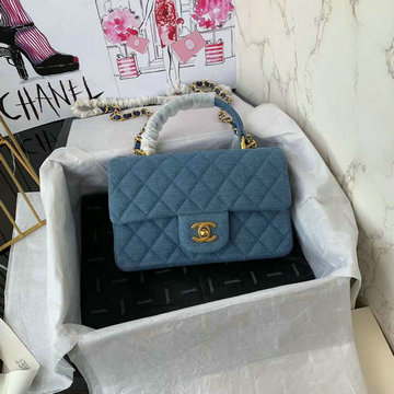 シャネル CHANEL JS-CH2431NZL　2021年最新入荷 トップハンドルバッグ トートバッグ 2way 斜め掛け ショルダーバッグ クロスボディバッグ レディースかばん デニム