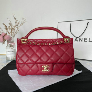 シャネル CHANEL JS-CH2438MH　2021年最新入荷 トップハンドルバッグ トートバッグ 2way 斜め掛け ショルダーバッグ クロスボディバッグ レディースかばん ラムスキン