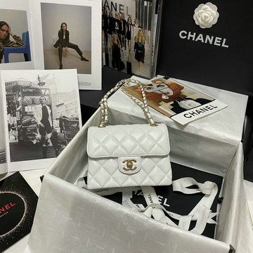 シャネル CHANEL JS-CH2468BS　2021年最新入荷 フラップバッグ 斜め掛け ショルダーバッグ クロスボディバッグ レディースかばん カーフレザー