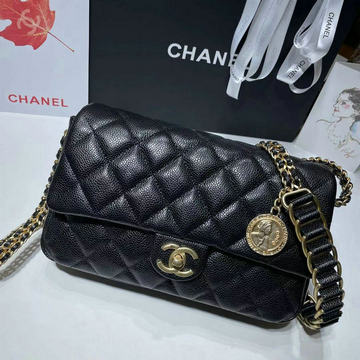商品名称：シャネル CHANEL JS-CH2543BK　2021年最新入荷 フラップバッグ 斜め掛け ショルダーバッグ クロスボディバッグ レディースかばん キャビアスキン