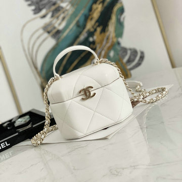 シャネル CHANEL JS-CH2630BS　2021年最新入荷 スモール ヴァニティー ケース トップハンドルバッグ 2way ショルダーバッグ クロスボディバッグ 化粧かばん