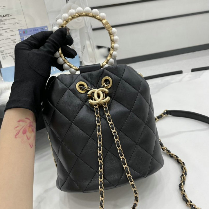 商品名称：シャネル CHANEL JS-CH2608BK　2021年最新入荷 トップハンドルバッグ バゲットバッグ 2way 斜め掛け ショルダーバッグ クロスボディバッグ ドローストリングバッグ
