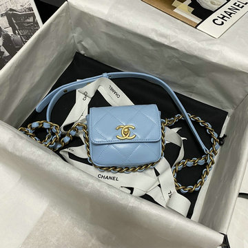 シャネル CHANEL JS-CH2888QL　2021年最新入荷 チェーンクラッチ ミニ 斜め掛け ショルダーバッグ クロスボディバッグ ラムスキン