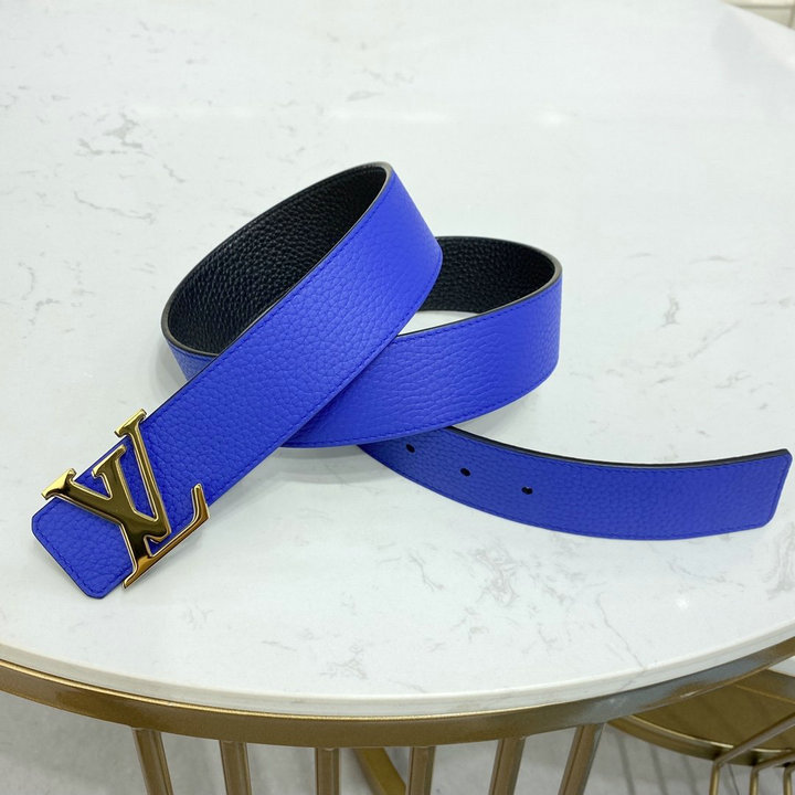 ルイヴィトン LOUISVUITTON 057-M0380UJ　2021年最新入荷 サンチュール LVオプティック 40MM リバーシブル ベルト メンズ用 カーフレザー