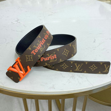 ルイヴィトン LOUISVUITTON 057-MP304V　2021年最新入荷 サンチュール LVピラミッド 40MM リバーシブル ベルト メンズ用 カーフレザー
