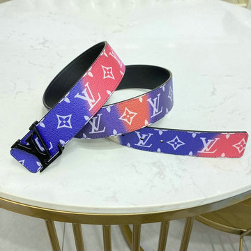 商品名称：ルイヴィトン LOUISVUITTON 057-MP313VK　2021年最新入荷 サンチュール LVシェイプ 40MM リバーシブル ベルト メンズ用 カーフレザー スクエアバックル