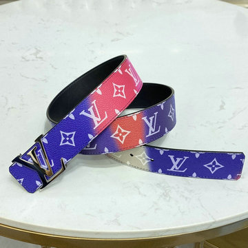 ルイヴィトン LOUISVUITTON 057-MP313VY　2021年最新入荷 サンチュール LVシェイプ 40MM リバーシブル ベルト メンズ用 カーフレザー スクエアバックル