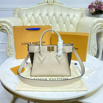 ルイヴィトン LOUISVUITTON 057-M57729　2021年最新入荷 オンマイサイド PM トップハンドルバッグ 2way ショルダーバッグ トートバッグ カーフレザー