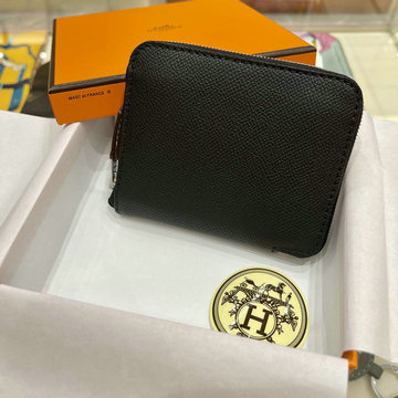 エルメス HERMES 063-HES21001SBK2021年最新入荷 シルクイン コンパクト コインケース ジッピーウォレット ファスナー短財布 小銭入れ ショートウォレット