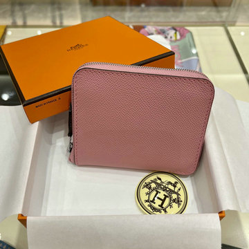 エルメス HERMES 063-HES21001SQF 2021年最新入荷 シルクイン コンパクト コインケース ジッピーウォレット ファスナー短財布 小銭入れ ショートウォレット