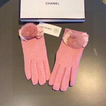 シャネル CHANEL AN-STCH21004　2021年最新入荷 ウール 手袋 フォックス ファー付き グローブ 防寒 冬用 全指タッチ レディース 手袋 防風