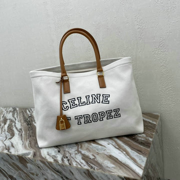 セリーヌ CELINE DDB-CE190062ZTB　2021年最新入荷 スクエア カバ トートバッグ 肩掛け ショルダーバッグ レディースかばん キャンパス