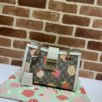 商品名称：グッチ GUCCI 057-GG498156BBS　2021年最新作 パドロック スモール ショルダーバッグ キャンパス レザー