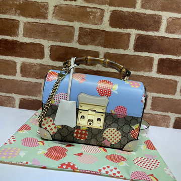 商品名称：グッチ GUCCI 057-GG603221L　2021年最新作 パドロック スモール バンブー トップハンドルバッグ トートバッグ 2way 斜め掛け ショルダーバッグ クロスボディバッグ
