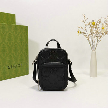 商品名称：グッチ GUCCI 057-GG658553BK　2021年最新入荷 GGエンボス ミニバッグ 斜め掛け ショルダーバッグ クロスボディバッグ キャンパス レザー