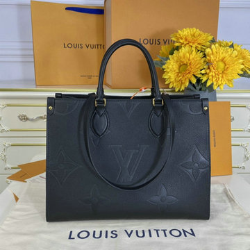 ルイヴィトン LOUISVUITTON 057-M45595　2021年最新入荷 オンザゴー MM ハンドバッグ トートバッグ ママバッグ ショッピングバッグ レディースかばん アンプラント
