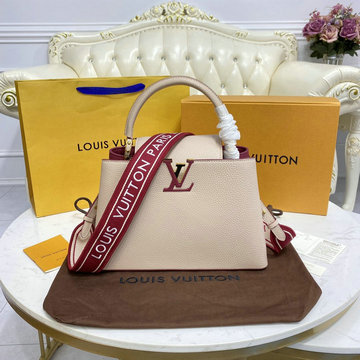 ルイヴィトン LOUISVUITTON 057-M58610　2021年最新入荷 カプシーヌ MM ハンドバッグ トートバッグ ショルダーバッグ トリヨンレザー