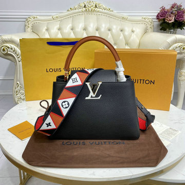 ルイヴィトン LOUISVUITTON 057-M59020　2021年最新入荷 カプシーヌ MM ハンドバッグ トートバッグ ショルダーバッグ トリヨンレザー