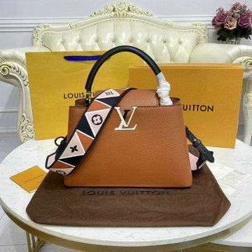 ルイヴィトン LOUISVUITTON 057-M59266D　2021年最新入荷 カプシーヌ MM ハンドバッグ トートバッグ ショルダーバッグ トリヨンレザー