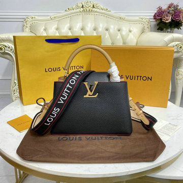 商品名称：ルイヴィトン LOUISVUITTON 057-M58608X　2021年最新入荷 カプシーヌ PM ハンドバッグ トートバッグ ショルダーバッグ トリヨンレザー