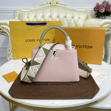 商品名称：ルイヴィトン LOUISVUITTON 057-M59061　2021年最新入荷 カプシーヌ BB ハンドバッグ トートバッグ ショルダーバッグ トリヨンレザー