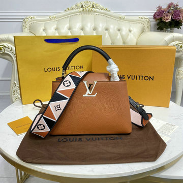 ルイヴィトン LOUISVUITTON 057-M59266　2021年最新入荷 カプシーヌ BB ハンドバッグ トートバッグ ショルダーバッグ トリヨンレザー