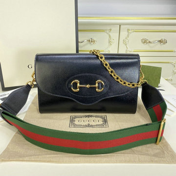 グッチ GUCCI 057-GG677286PSL　2021年最新入荷 ホースビット 1955 スモールバッグ 斜め掛け ショルダーバッグ フラップバッグ クロスボディバッグ レザー