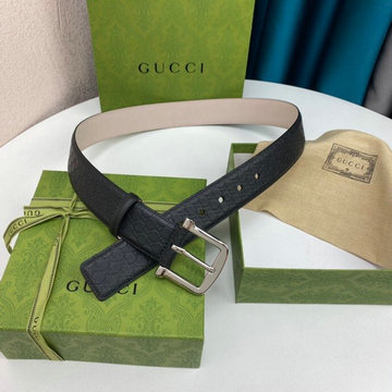 グッチ GUCCI 057-GG449716BMK　2021年最新入荷 ベルト カーフレザー スクエアバックル 幅4cm