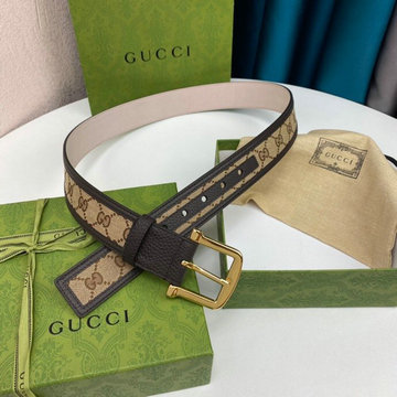 グッチ GUCCI 057-GG449716KY　2021年最新入荷 ベルト カーフレザー スクエアバックル 幅4cm