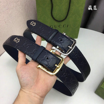 グッチ GUCCI 057-GG474311FL　2021年最新入荷 ベルト カーフレザー スクエアバックル 幅4cm