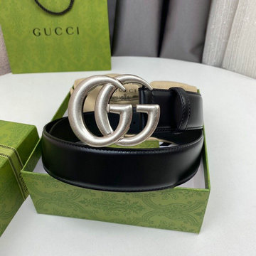 グッチ GUCCI 057-GG655567TG　2021年最新入荷 ベルト カーフレザー ダブルGバックル 幅4cm