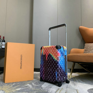 ルイヴィトン LOUISVUITTON 057-M20462　2021年最新入荷 ホライゾン 55 スーツケース キャリーバッグ 4輪トロリー 旅行かばん キャリーオンバッグ モノグラムサンセット