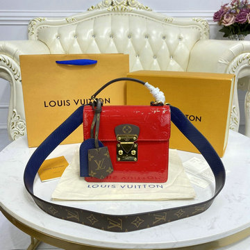 ルイヴィトン LOUISVUITTON 057-M90505　2021年最新入荷 スプリング ストリート PM トートバッグ 斜め掛け ショルダーバッグ レディースかばん モノグラムヴェルニ
