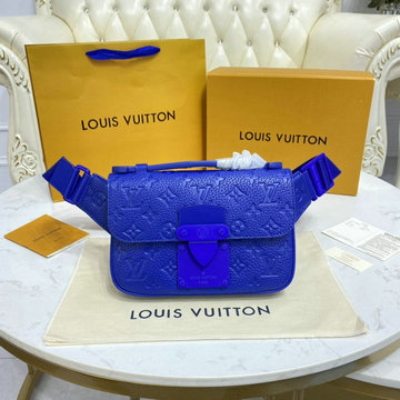 商品名称：ルイヴィトン LOUISVUITTON 057-M58486　2021年最新入荷 Sロック スリングバッグ ウェストバッグ 斜め掛け ショルダーバッグ クロスボディバッグ スクエアバッグ