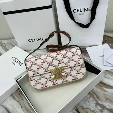 セリーヌ CELINE DDB-CE194143BFB　2021年最新入荷 トリオンフバッグ 斜め掛け ショルダーバッグ クロスボディバッグ レディースかばん カーフレザー