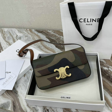 セリーヌ CELINE DDB-CE194143MC　2021年最新入荷 トリオンフバッグ 斜め掛け ショルダーバッグ クロスボディバッグ レディースかばん カーフレザー