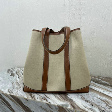 セリーヌ CELINE DDB-CE196742BFB　2021年最新入荷 カバ バケットバッグ トートバッグ ハンドバッグ 肩掛け ショルダーバッグ ショッピングバッグ テキスタイル