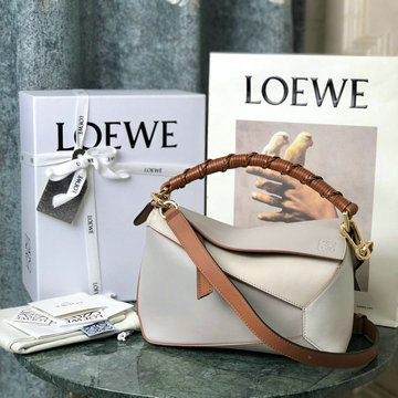 ロエベ LOEWE DDB-LE61609BPBZ　2021年最新入荷 パズル トートバッグ ハンドバッグ 2way 斜めがけ ショルダーバッグ クロスボディバッグ カーフスキン