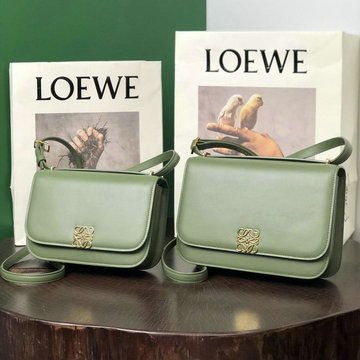 ロエベ LOEWE DDB-LE1823　2021年最新入荷 ゴヤ フラップバッグ 斜め掛け ショルダーバッグ マグネットクロージャー クロスボディバッグ レザー レディースかばん