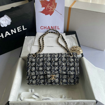 シャネル CHANEL CC-CH1112LPKB　2021年最新入荷 クラシック 斜め掛け ショルダーバッグ フラップバッグ レディースかばん クロスボディ ツイード