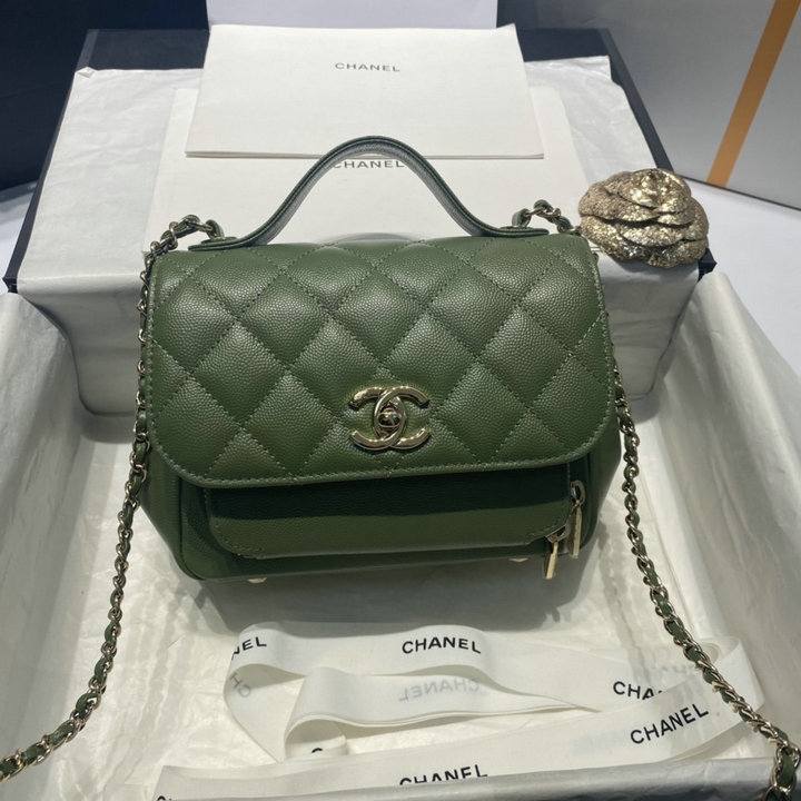 シャネル CHANEL CC-CH93749MG　2021年最新入荷 トップハンドルバッグ トートバッグ 2way ショルダーバッグ キャビアスキン