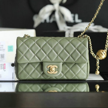 シャネル CHANEL CC-CH1787YGL　2021年最新入荷 フラップクラッチ 斜め掛け ショルダーバッグ クロスボディバッグ レディースかばん クロスボディバッグ ラムスキン